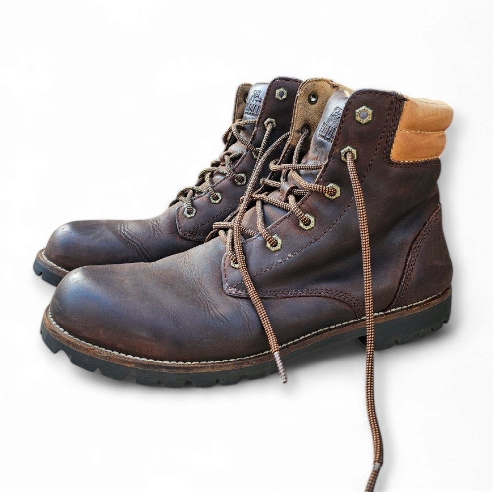 Kodiak Brown Men's Casual Workwear Waterproof Leather Boots, Size 12 US - Picture 3 of 8
